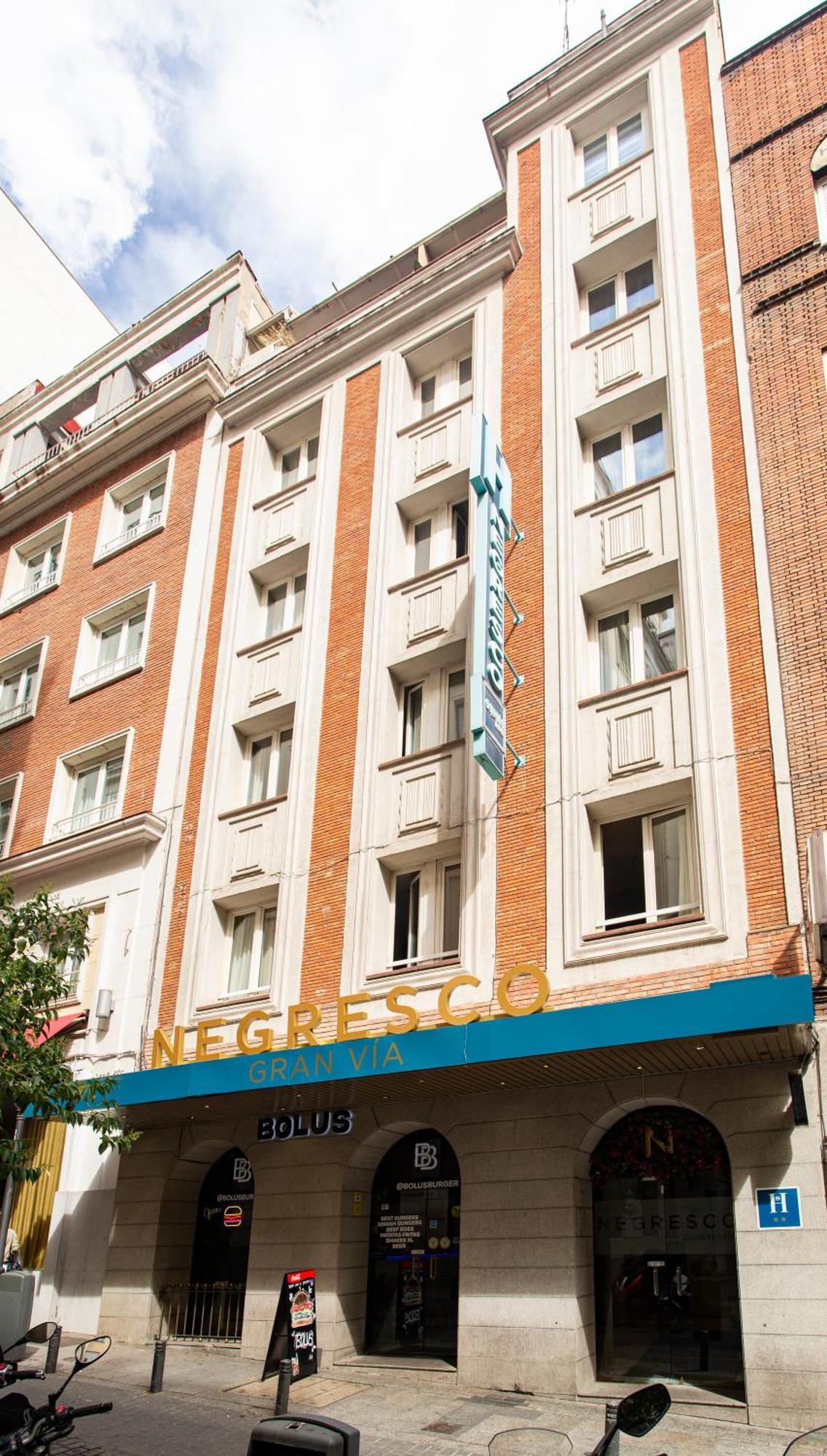 Negresco Gran Via Hotel Madrid Luaran gambar