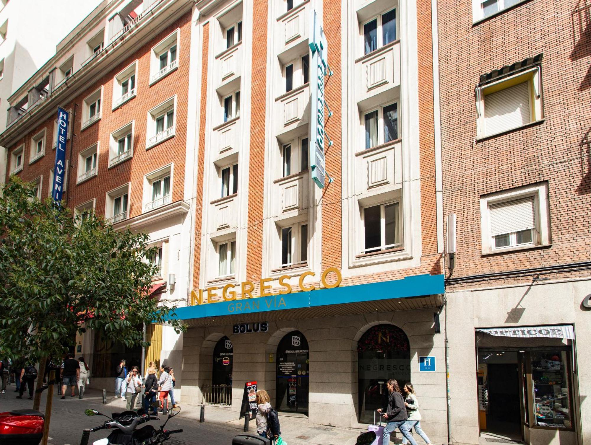 Negresco Gran Via Hotel Madrid Luaran gambar