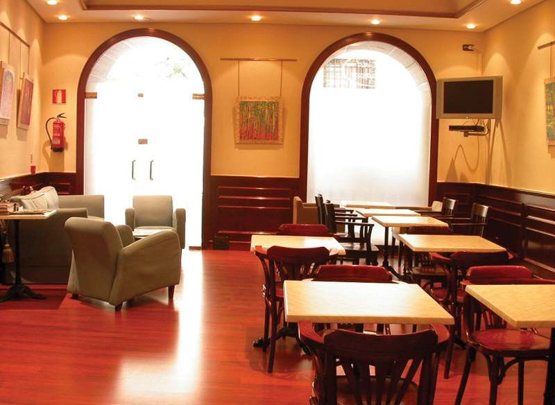 Negresco Gran Via Hotel Madrid Restoran gambar